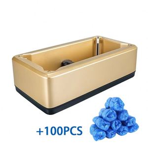 Smart ABS Automatic Shoe Cover Dispenser <b>Machine</b> Overshoes T Buckle Disposable PE Waterproof Indoor Rainy <b>Floor</b> <b>Cleaning</b> - Product Image 2