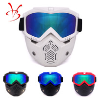 Lunettes de cyclisme et de moto en stock Harley Vintage Factory Lunettes de course tout-terrain pour l'équitation en plein air, le ski et le visage