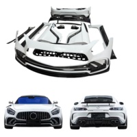 Kit de Carrocería IMP de 2.ª Generación para Mercedes-AMG GT GTS GTC, Kit Ancho, Parachoques, Faldones Laterales, Difusor de Capó, Alerón, Kit de Conversión y Mejora