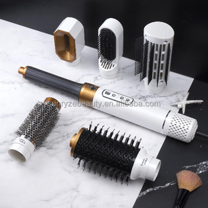 Sèche-cheveux ionique haute puissance 1600W à flux d'air rapide, boucleur multifonction 6-en-1 pour voyage, hôtel et usage domestique - Product Image 4