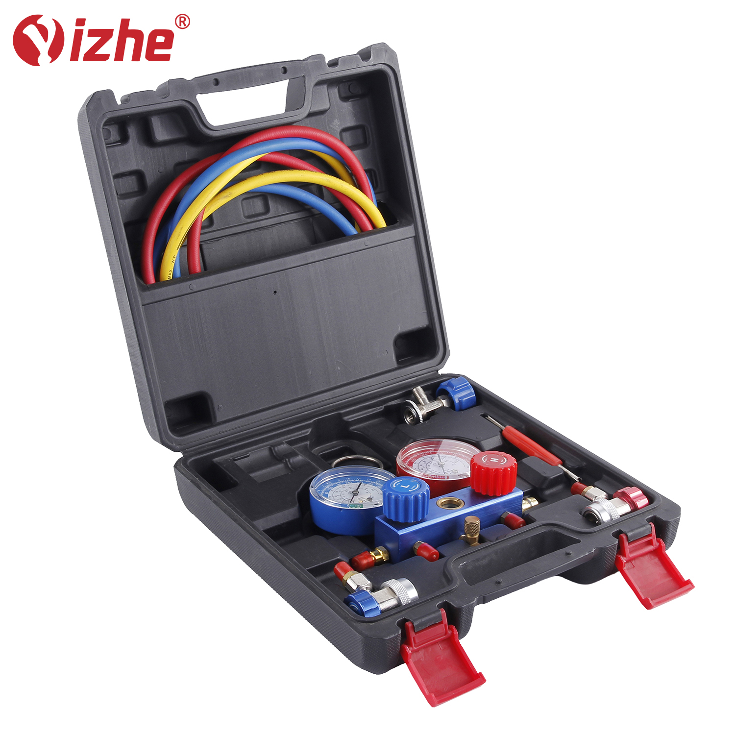 Установки помощник кондиционер охлаждения автомобиля R134, R410a, R22, R407c манометр набор инструментов