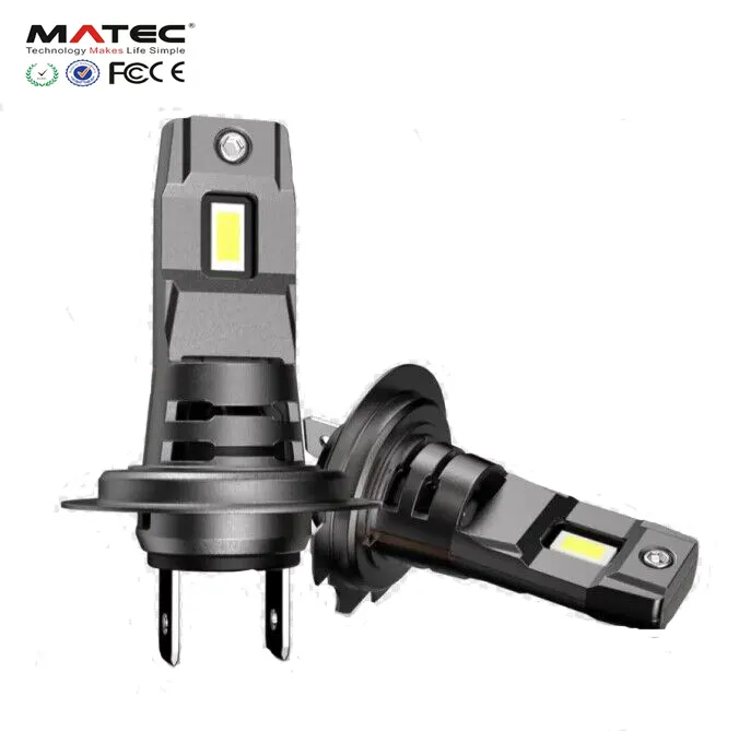 Manufacturer wholesale all in one 70W Car LED light H7 fanless 1:1 halogen lamp auto led headlight bulb for Avto fog lamp