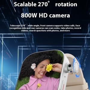 2025 Câmera Quadrada Rotativa 4G Relógio Inteligente Android 9.0 OS AMOLED Display Freqüência Cardíaca/Monitor de Oxigênio no Sangue WiFi GPS - Product Image 2