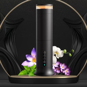 Diffuseur d'arômes sans eau au design minimaliste avec batterie rechargeable nébuliseur électrique et télécommande pour parfum de bureau à domicile - Product Image 2