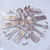 Kit de composants usinés CNC de précision en acier inoxydable et aluminium sur mesure, tournage et fraisage 5 axes, précision 0,01 mm, pour la robotique