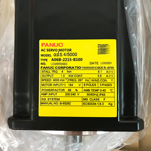 Motor Servo AC FANUC A06B-2215-B100 con A06B0505B001 Probado para PLC, PAC y Controladores Dedicados - Product Image 2