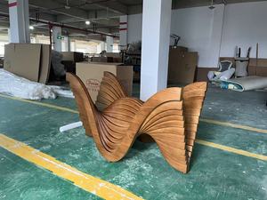 이탈리안 미니멀리스트 스타일 마블 다이닝 테이블 세트, 빌라 호텔용 우드 레그 인기 롱 테이블 심플 모델 룸 디자인 - Product Image 5