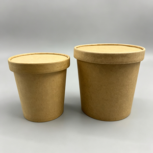 Anti‑seepage <b>Paper</b> <b>Bowl</b> PE Coated 500ml 800ml Custom Size Oil‑Proof Weight Printing for Hot‑cold Mixed Food Wholesale - Product Image 3