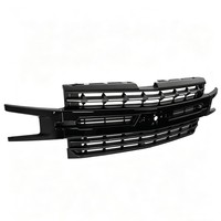 Ensemble de calandre de pare-chocs avant noir pour Chevrolet Silverado 1500 2019-2022