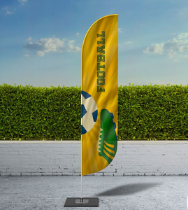 Premium Global Customizable Display Accessories Feather <b>Flags</b> in Various Sizes and Materials <b>for</b> Events and Wholesale - Product Image 1