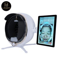 2025 New Product 8 Spectrum Digital Skin Analysis Machine for Face Compatible with IT JP ZA US Plugs