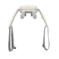 Châle de massage pour le cou et les épaules, simulant la main humaine, mouvement pétrissant 3D, rechargeable par USB, chaleur à température constante