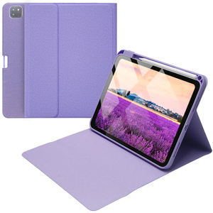 <span class=keywords><strong>Housse</strong></span> de <span class=keywords><strong>protection</strong></span> en TPU souple ultra-mince pour <span class=keywords><strong>iPad</strong></span> Pro 12.9 pouces 2022 6ème 4ème 3ème génération fente pour stylo intégrée réveil automatique - Product Image 1