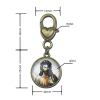 NFC Charms Chaîne en métal de verre 1000 + Bible quotidienne avec musique Smart Stylish NFC Gift 13.56MHZ Colorful OEM/ODM