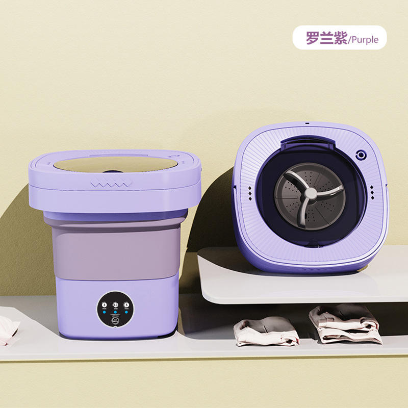 Moyen [7l violet roland] bleu clair + panier de vidange + tuyau de vidange