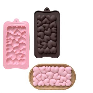 <b>Silicone</b> Hearts Molds 581 Chocolate Moulds - Valentine Candy Molds for Pudding, Dessert, Soap Making & <b>Baking</b> Utensils - Product Image 1