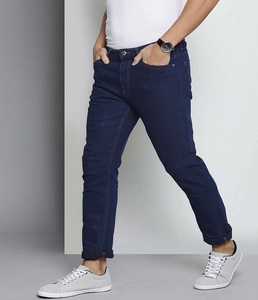 Jeans pour hommes, coupe slim, extensible, denim confortable, pour un usage quotidien, décontracté, travail, voyage, mode urbaine moderne - Product Image 1