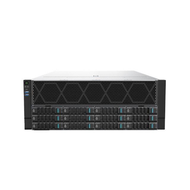 LX Reliable 12LFF Rack-Mounted GPU Server N+1 Fan Redundancy 2000W PSU AMD EPYC 8-16 PCIe 32GB DDR4 up to 10 GPUs in Stock