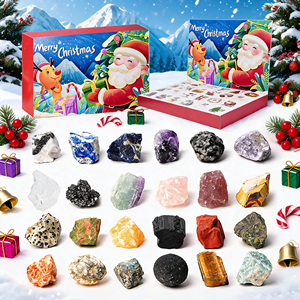 <span class=keywords><strong>Calendrier</strong></span> <span class=keywords><strong>de</strong></span> <span class=keywords><strong>l</strong></span>'<span class=keywords><strong>Avent</strong></span> en Cristal 24 Jours - Boîte Surprise <span class=keywords><strong>de</strong></span> Spécimens Minéraux Naturels Pierres <span class=keywords><strong>de</strong></span> Guérison pour le Compte à Rebours <span class=keywords><strong>de</strong></span> Noë<span class=keywords><strong>l</strong></span> - Vente en Gros - Product Image 2