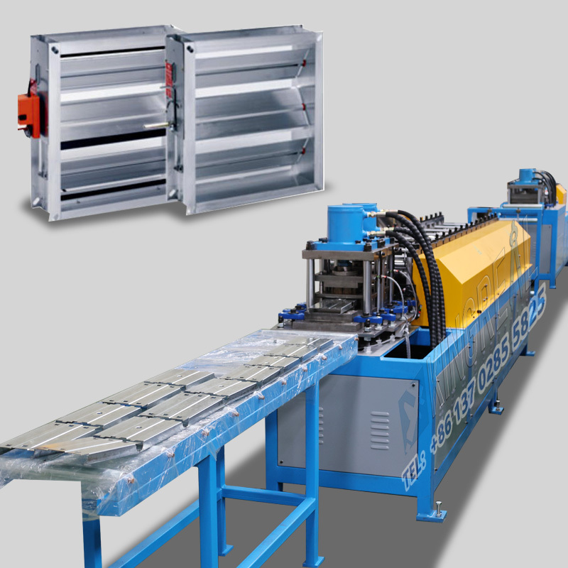 Square Fire Damper Frame Roll Forming