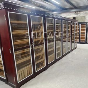 Humidor à cigares en cèdre espagnol, armoire à vin 4000, vitrine antique pour fumeurs, meuble de salle à cigares pour magasin de cigares - Product Image 4