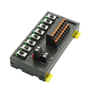 PLC splitter terminal block with LED indicator with switch splitter terminal block module