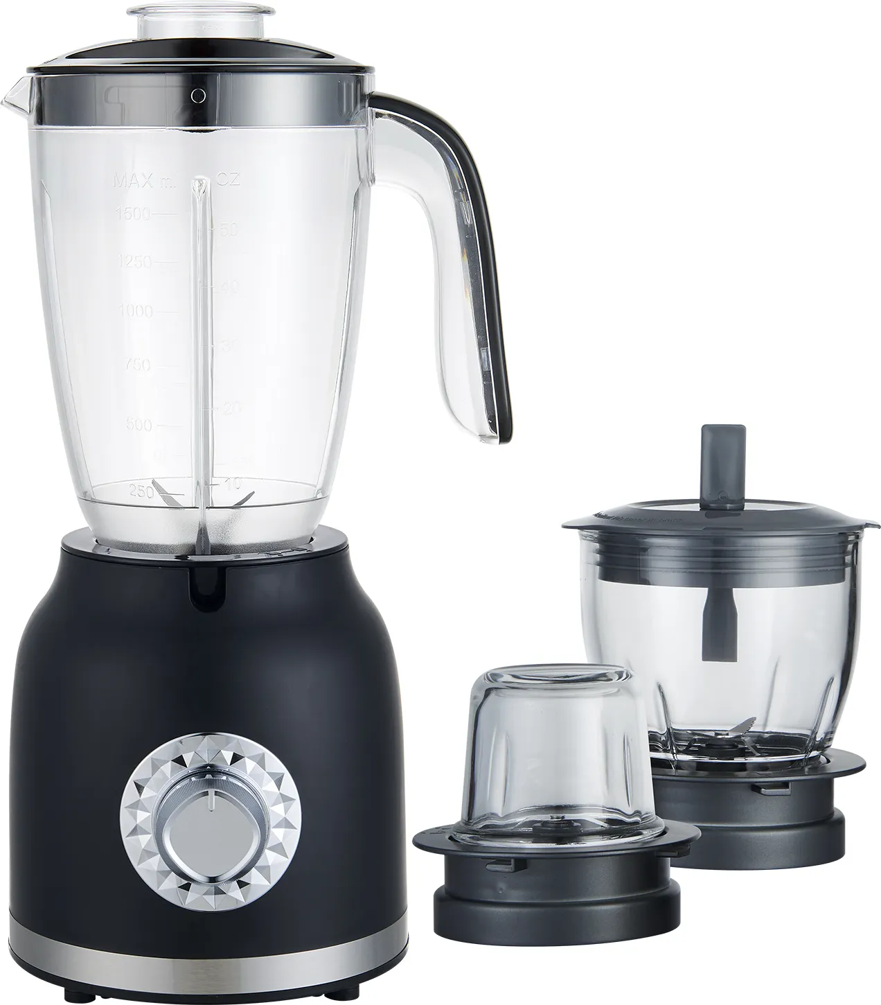 2023 table top heavy blender high speed blender with glass jar and stainless jar food processor
