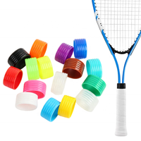 Bande de grip de tennis personnalisée en silicone, anneau d'étanchéité pour raquette, protecteur de poignée