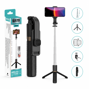 Trípode JC-06 con Patrón de Rejilla, Palo Selfie Inalámbrico - Product Image 3