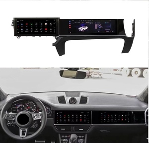 Cho 2018-2023 Porsche Cayenne Màn hình kép xe đài phát thanh đa phương tiện Video Player với 4 gam RAM <span class=keywords><strong>TV</strong></span> kết hợp Stereo và GPS chức năng - Product Image 1