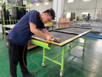 Fenêtres en aluminium et rideau de verre Australie Fenêtre murale insonorisée fixe et auvent