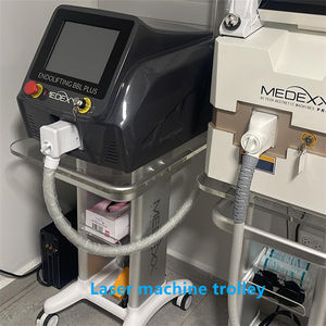 Carrello Portatile Bianco per Macchinari Laser Professionali a Prezzo di Fabbrica, Supporto per Macchine IPL ND YAG Laser EMS RF - Product Image 6