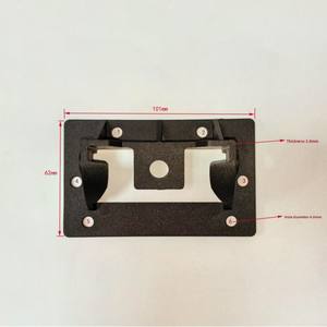 आधुनिक हल्के धातु पैनल डाइनिंग टेबल पैर नए नायलॉन फाइबर मुक्त प्लास्टिक कवर तह कॉफी टेबल कैबिनेट लाइव - Product Image 4