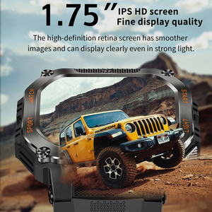 Reloj Inteligente Deportivo HT34 con Pantalla HD, Brújula, Monitor de Ritmo Cardíaco, Bluetooth, Reloj de Pulsera para Fitness con Pantalla TFT Cuadrada - Product Image 4