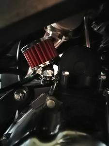 אוניברסלי קטן מסנן אוויר אופנוע טורבו גבוהה זרימת מירוץ קר צריכת אוויר מסנן פטריות ראש אביזרי רכב 9mm 12mm 18mm - Product Image 6