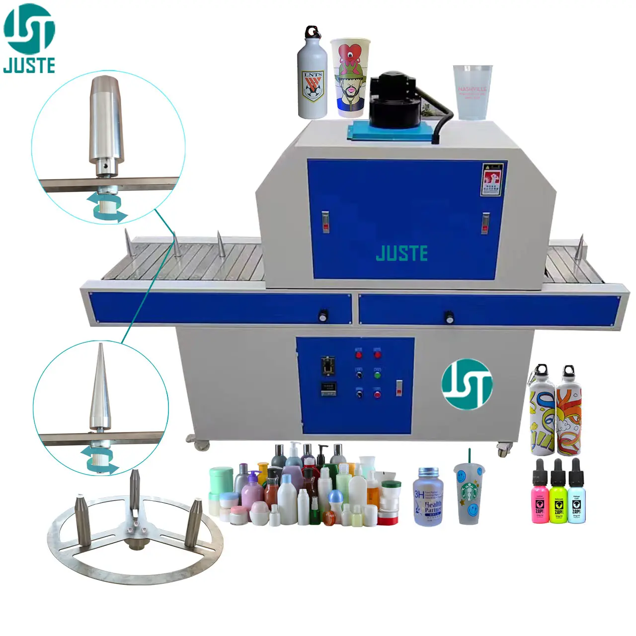 Zeefdruk Uv Droger Led Licht Lamp Drogen Uv Uitharding Machine Tunnel Voor Gel Cure Lijm Schoen Kleding Hout Vloeibaar Glas Papier