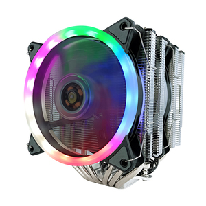 High-Performance Six Copper Tube CPU Radiator Twin Tower 12cm Silent 1700 Cooling Heatsink <b>Fan</b> for Desktop Host Mute CPU Cooling - Product Image 5