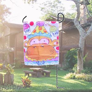 Drapeau de jardin vierge double face 12x18 pouces pour sublimation, idéal pour la décoration extérieure - Product Image 1