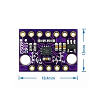 Modul GY-BMI160 6DOF Giroskop Kecepatan Sudut 6-Axis + Sensor Akselerasi Gravitasi IICSPI Merek Lain Tidak Ada Jenis