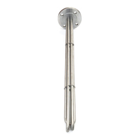 Chauffe-eau multi-tubes à bride ronde étanche 220V 9kW pour réservoir d'humidification d'atelier