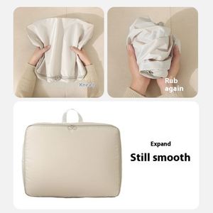 Oxford Cloth Travel Storage <b>Bag</b> Portable <b>Compression</b> for Finishing Down Jacket Storage New Cloth Artifact Set - Product Image 2