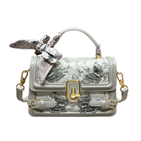 Sac à main de luxe pour femme Loumixer en PU brodé avec fermeture à boucle en polyester, design populaire, sacs à main pour femmes Guangzhou