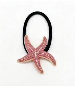 Green Starfish Resin Hair Clip Women Ponytail Holder Fashion Decorative Hair <b>Accessory</b> Casual Style - Product Image 5