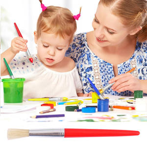 Pinceles de pintura FOSKA para <span class=keywords><strong>el</strong></span> aula, cómodos de agarrar, pinceles grandes y robustos para niños en edad preescolar y jóvenes artistas - Product Image 6