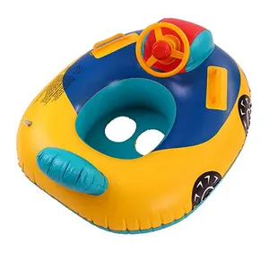 Inflatable Floating Children Swimming Ring Baby Bath Pool Swim Turtle Floating Children Dog toy For Newborn Swim ring