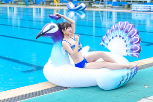 Nouveau design de flotteur gonflable de piscine en PVC paon et matelas flottant pour enfants et adultes - Product Image 5