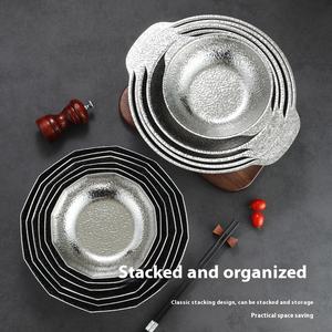 Japanse commerciële kleine hotpot van roestvrij staal, antiaanbaklaag, droge pan, multifunctioneel, geschikt voor gas & inductie, voor restaurants en feesten - Product Image 3