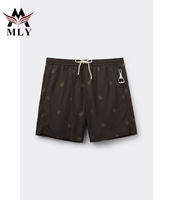 Pantalons de plage à séchage rapide pour hommes MLY, maillots de bain à double couche avec doublure respirante, shorts de surf pour la plage ou le surf
