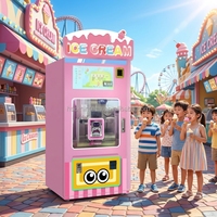Nieuwe Cold Joy Automatische IJsjesautomaat met Compressor 220V