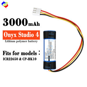 Nouvelle batterie OEM pour enceinte Bluetooth JBL <span class=keywords><strong>Harman</strong></span> <span class=keywords><strong>Kardon</strong></span> <span class=keywords><strong>Onyx</strong></span> <span class=keywords><strong>Studio</strong></span> <span class=keywords><strong>4</strong></span>, batterie rechargeable, batterie 3.7V 3000mah - Product Image 2
